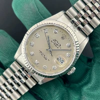 Rolex Datejust 36mm Silver Brillanti
