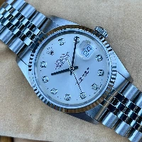 Rolex Datejust 36mm Silver Brillanti