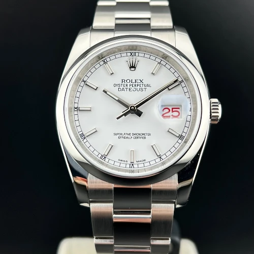 Rolex Datejust 36mm Bianco