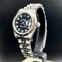 Rolex Lady Datejust 26mm Jubilee Nero Brillanti