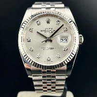 Rolex Datejust 36mm Jubilee Silver Brillanti