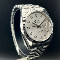 Rolex Datejust 36mm Jubilee Silver Brillanti