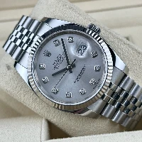 Rolex Datejust 36mm Jubilee Silver Brillanti