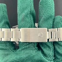 Rolex Oyster Perpetual Date 34mm Silver Indici