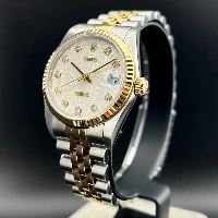 Rolex Datejust 31mm Acciaio & Oro Computer Silver Brillanti