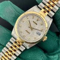 Rolex Datejust 31mm Acciaio & Oro Computer Silver Brillanti