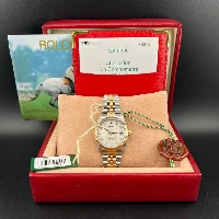 Rolex Datejust 31mm Acciaio & Oro Computer Silver Brillanti