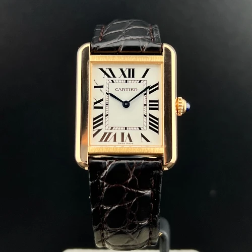 Cartier Tank Solo Acciaio e Oro Rosa