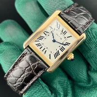 Cartier Tank Solo Acciaio e Oro Rosa