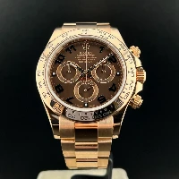 Rolex Daytona Full Rose Gold Chocolate Arabic