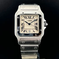 Cartier Santos Galbée Acciaio Medium