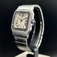 Cartier Santos Galbée Acciaio Medium