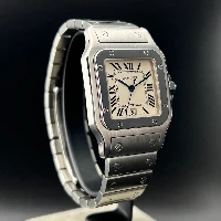 Cartier Santos Galbée Acciaio Medium