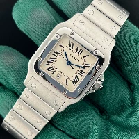 Cartier Santos Galbée Acciaio Medium