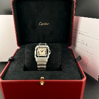 Cartier Santos Galbée Acciaio Medium
