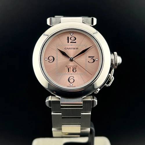 Cartier Pasha C Rosa Big Date