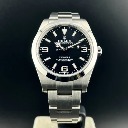 Rolex Explorer I 39mm RRR Nero NOS