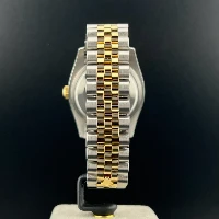 Rolex Datejust 36mm Acciaio/oro Nero Brillanti