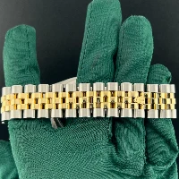 Rolex Datejust 36mm Acciaio/oro Nero Brillanti