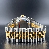 Rolex Datejust 36mm Acciaio/oro Nero Brillanti