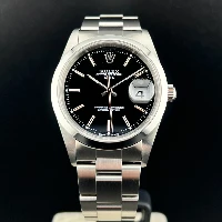 Rolex Oyster Perpetual Date 34mm Nero Indici