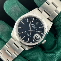Rolex Oyster Perpetual Date 34mm Nero Indici