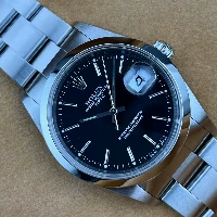 Rolex Oyster Perpetual Date 34mm Nero Indici