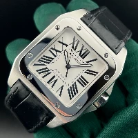 Cartier Santos 100 Steel XLarge