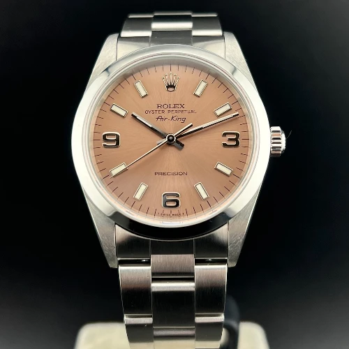Rolex Air King Rosa Arabi