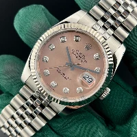 Rolex Datejust 36mm Jubilee Rosa Brillanti