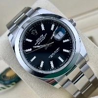 Rolex Datejust 41mm Oyster Nero Indici
