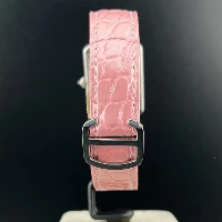 Cartier Tank Solo Rosa Coccodrillo Rosa