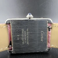 Cartier Tank Solo Rosa Coccodrillo Rosa