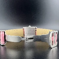 Cartier Tank Solo Rosa Coccodrillo Rosa