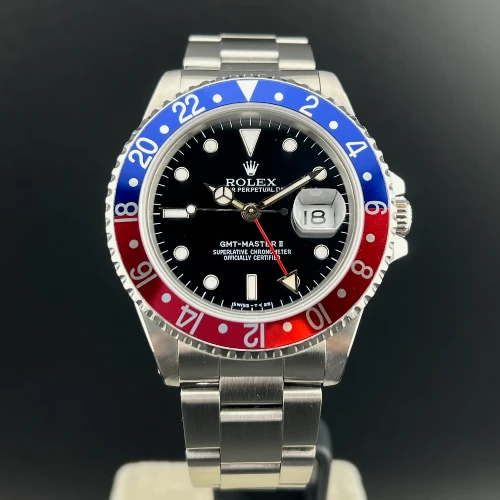 Rolex GMT Master II Pepsi Tritium