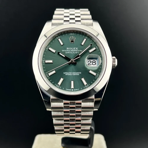 Rolex Datejust 41mm Jubilee Verde Indici 