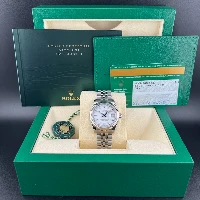 Rolex Datejust 31mm Bianco Indici Jubilee