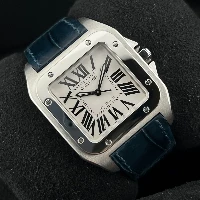 Cartier Santos 100 Medium Steel