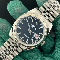 Rolex Datejust 36mm Jubilee Nero Indici