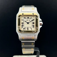 Cartier Santos Galbée Acciaio & Oro