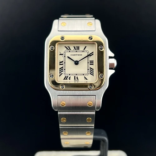 Cartier Santos Galbée Acciaio & Oro