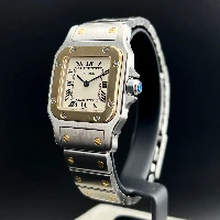 Cartier Santos Galbée Acciaio & Oro