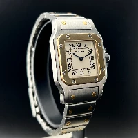 Cartier Santos Galbée Acciaio & Oro