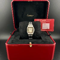 Cartier Santos Galbée Acciaio & Oro