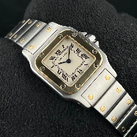 Cartier Santos Galbée Acciaio & Oro