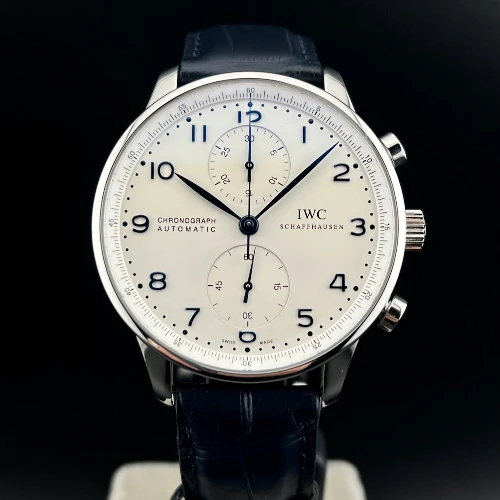 IWC Chronograph Portuguese Sfere Blu