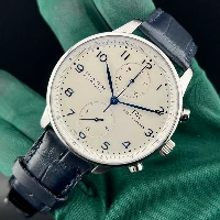 IWC Chronograph Portuguese Sfere Blu