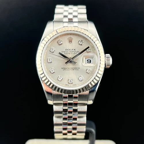 Rolex Lady Datejust 26mm Silver Brillanti