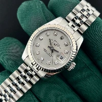 Rolex Lady Datejust 26mm Silver Brillanti