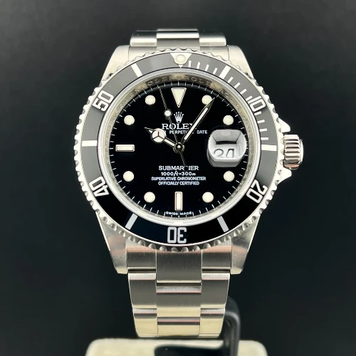 Rolex Submariner Date Card No Holes SEL RRR